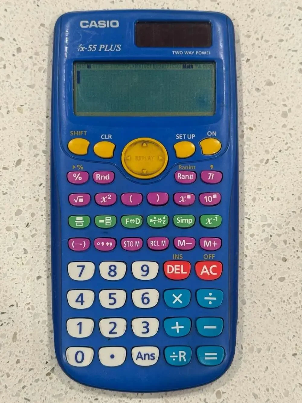 Casio fx-55 PLUS Elementary/Middle School Fraction Calculator